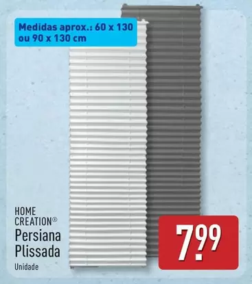 home creation - Persiana Plissada