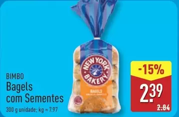Bimbo - Bagels Com Sementes