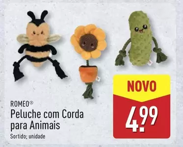 .Com - Peluche com Corda para Animais
