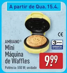 A+ - Mini Maquina De Waffles