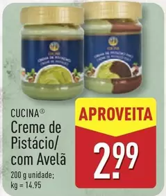 .Com - Creme De Pistacio/ Com Avelã
