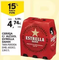 Estrella Damm - Cerveja C/ Álcool
