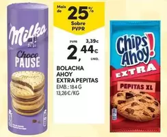 Milka - Bolacha Ahoy Extra Pepitas