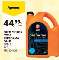 galp - Óleo Motor 5w30 Performa