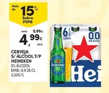 Heineken - Cerveja S/alcool T/p