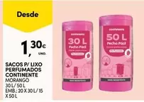 Continente - Sacos P/ Lixo Perfumados