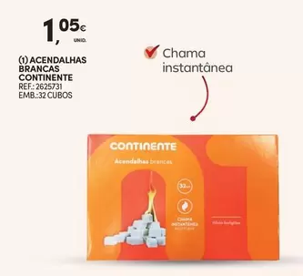 Continente - Acendalhas Brancas