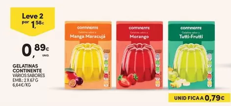 Continente - Gelatinas