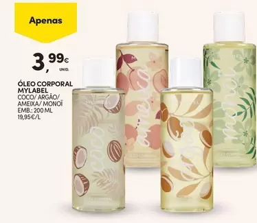 Mylabel - Óleo Corporal
