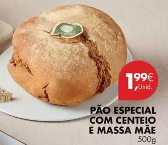 .Com - Pão Especial Com Centeio E Massa Mae