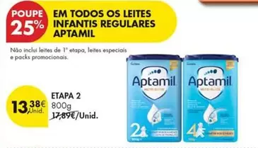 aptamil - Em Todos Os Leites Infantis Regulares
