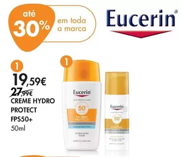 Eucerin - Creme Hydro Protect FPS 50+