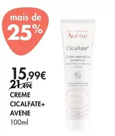Avène - Creme Cicalfate+