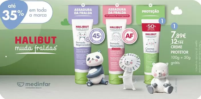 Halibut - Creme Protetor