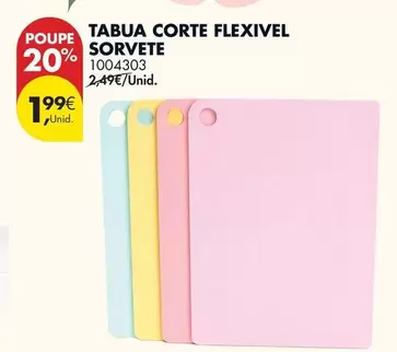 Tabua Corte Flexivel
