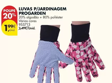 Luvas P/jardinagem