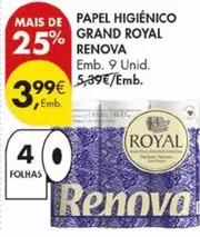 Royal - Papel Higiénico Grand