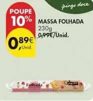 pingo doce - Massa Folhada