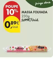pingo doce - Massa Folhada