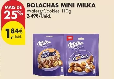 Milka - Bolachas Mini