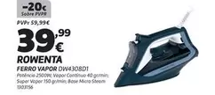 Rowenta - Ferro Vapor DW4308D1