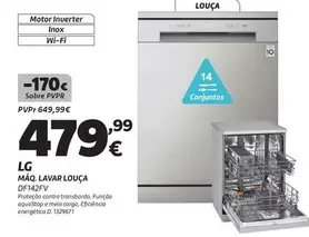 LG - Maq Lavar Louça DF142FV