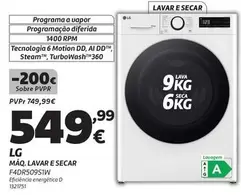 LG - Maq. Lavar E Secar F4DR509S1W