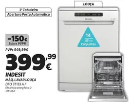 Indesit - Maq Lavar Louça DFO 3T133 A F
