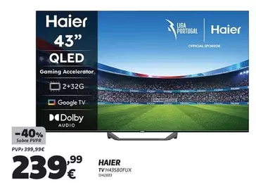 Haier - TV H43S80FUX