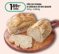 Pão De Forma 9 Cereais De Rio Maior