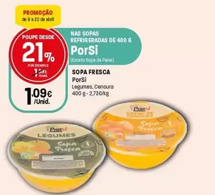 Porsi - Sopa Fresca