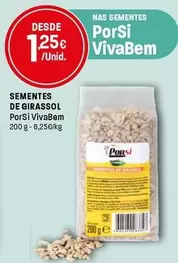 Porsi Vivabem - Sementes De Girassol