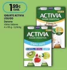 Danone - Iogurte Activia Liquido