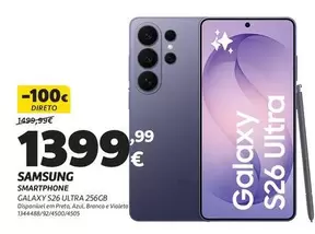 Samsung - Smartphone Galaxy S26 Ultra 256GB