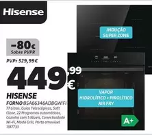 Hisense - Forno BSA66346ADBGWIFI