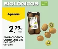 bio - Kiwi Biológico Continente Bio