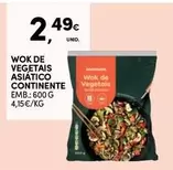 Continente - Wok De Vegetais Asiatico