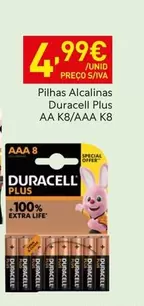 Duracell - Pilhas Alcalinas Aa K8/aaa K8