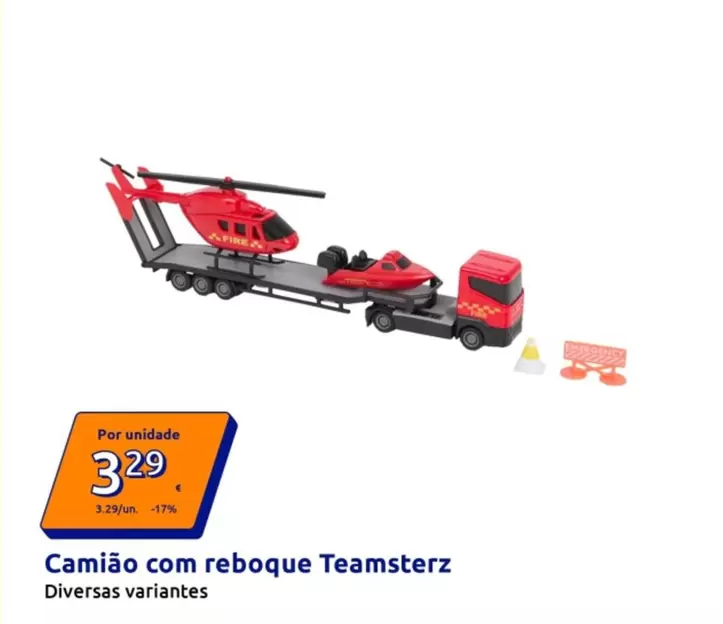 Teamsterz - Camião Com Reboque 