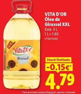 vitaD'or - Oleo De Girassol XXL