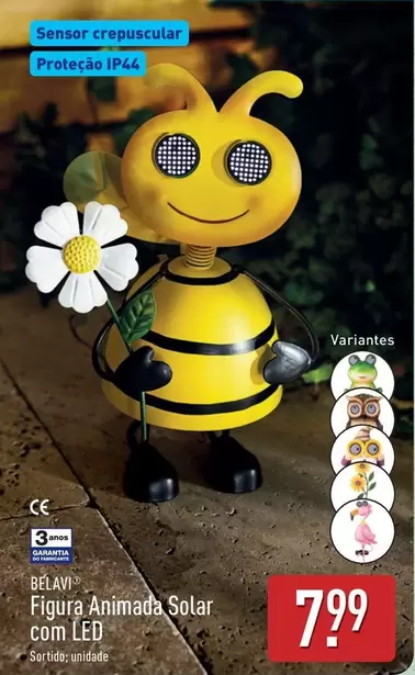 .Com - Figura Animada Solar Com Led