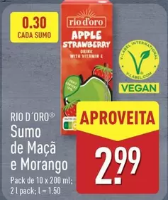 Apple - Sumo De Maçã E Morango