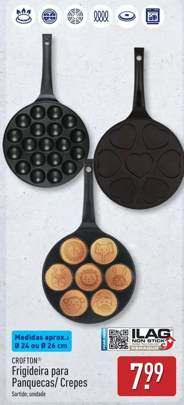 Frigideira Para Panquecas / Crepes