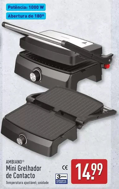 Mini -  Grelhador De Contacto