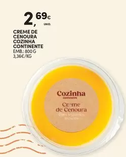 Continente - Creme De Cenoura Cozinha