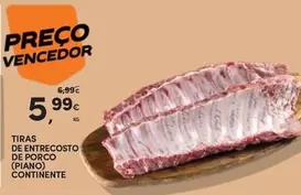 Continente - Tiras De Entrecosto De Porco