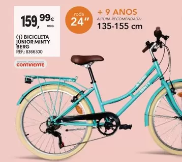 Continente - Bicicleta Junior Minty Berg