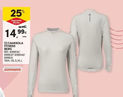 Continente - Camisola Fitness