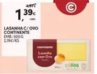 Continente - Lasanha C/Ovo