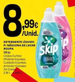 Skip - Detergente Líquido P/Maquina De Lavar Roupa